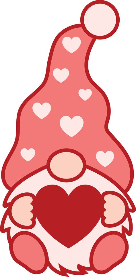 Valentines Day Gnome Multilayer Laser Cut File 35581627 Vector Art At