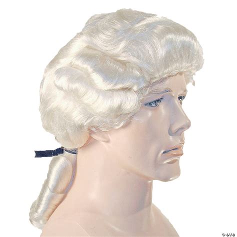 Mens Deluxe Colonial Man Wig Oriental Trading