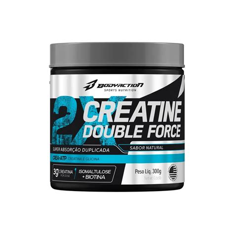 Creatina DOUBLE FORCE BodyAction BH Suplementos