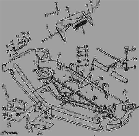 21 John Deere 425 54 Inch Mower Deck Parts Diagram Background | Images ...