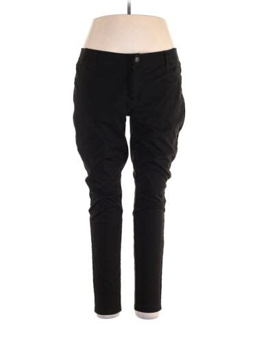 Simply Vera Vera Wang Women Black Jeans Xl Ebay