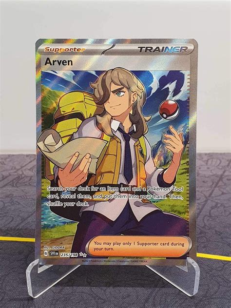 ARVEN 235 198 Ultra Rare Full Art Trainer S Köp på Tradera