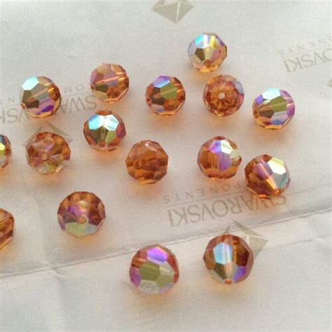 Swarovski Crystal Round Beads 5000 3mm 4mm 8mm 10mm Light Etsy