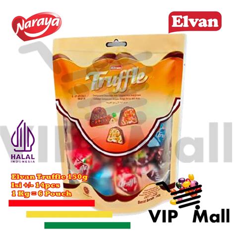 Jual Elvan Truffle 150 Gr Chocolate Coklat Arab Turki Turkey