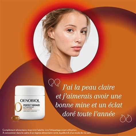 Oenobiol Solaire Perfect Bronze Autobronzant Peau Claire Complément