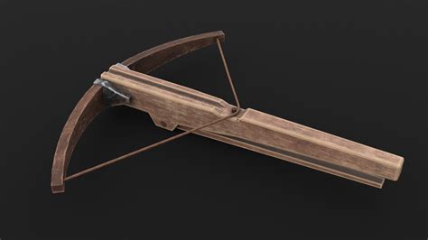 3d Medieval Crossbow 3d Model Turbosquid 1990578