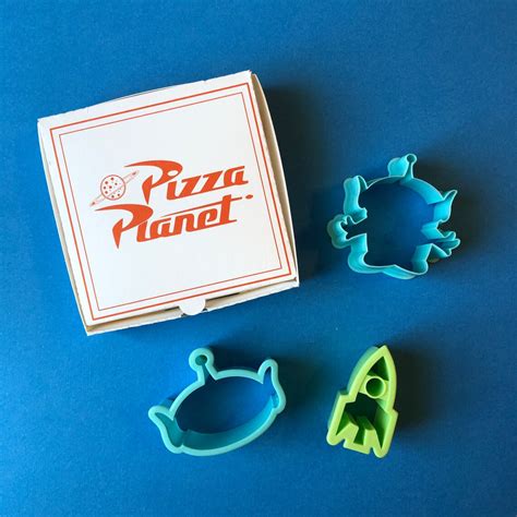 Pizza Planet Mini Pizza Boxes With Liners Cookie Snack Etsy