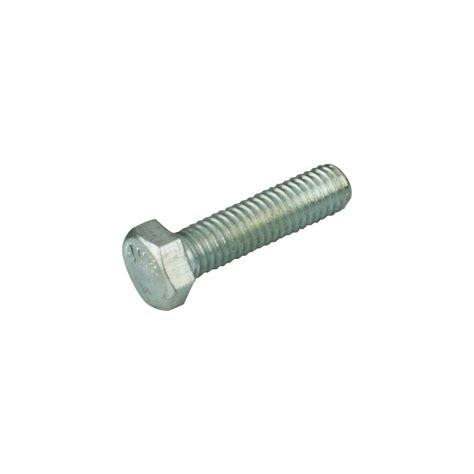 Everbilt 1 4 In 20 X 3 4 In Zinc Plated Hex Bolt 800586 The Home Depot