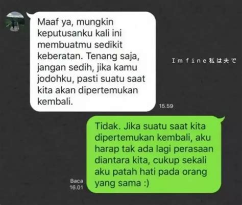 Chat Lucu Alasan Orang Diputusin Ini Bikin Ketawa Tapi Nggak Tega