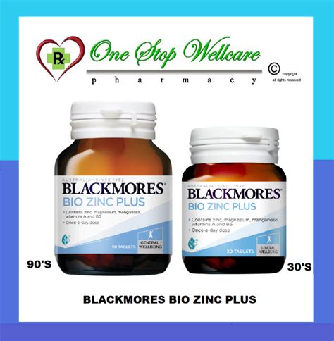 Blackmores Bio Zinc Plus 30s 90s Lazada