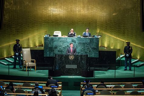 King delivers speech at the 71st session of the UN General Assembly ...