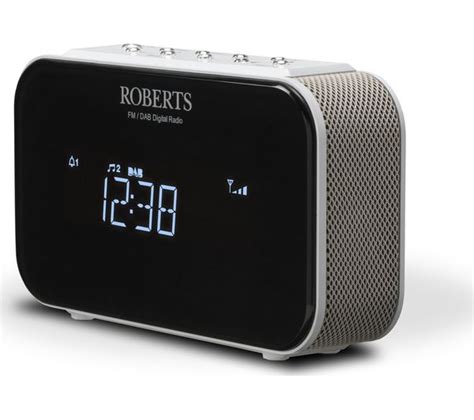 Buy Roberts Ortus1 Dab Fm Clock Radio White Free Delivery Currys