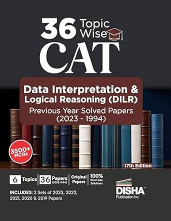 Amazon 36 Topic Wise CAT Data Interpretation Logical Reasoning