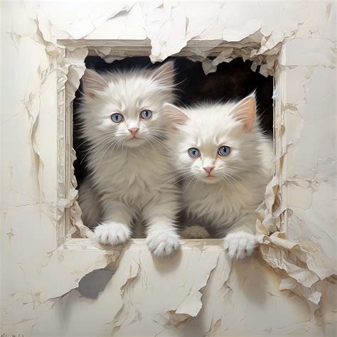 Cute Baby Kittens With Blue Eyes