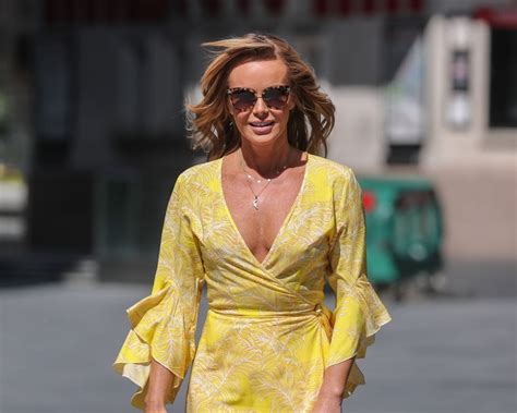 Amanda Holden Displays Her Pokies In A Yellow Dress 06222020 Celebs News