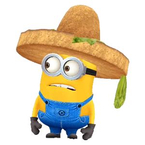 Minion Rush Encyclopedia Tortilla Chip Hat Costume