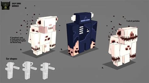 Minecraft Devs Showcase Original Horror Concepts For Wardens