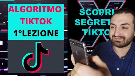 ALGORITMO DI TIK TOK COME SI VA NEI PER TE Benvenuto Nella 1lezione