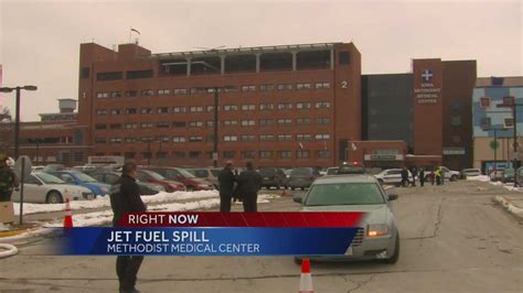 Crews Clean Up Fuel Spill At Hospital