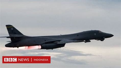 As Terbangkan Pesawat Pengebom B B Di Dekat Perbatasan Korea Utara