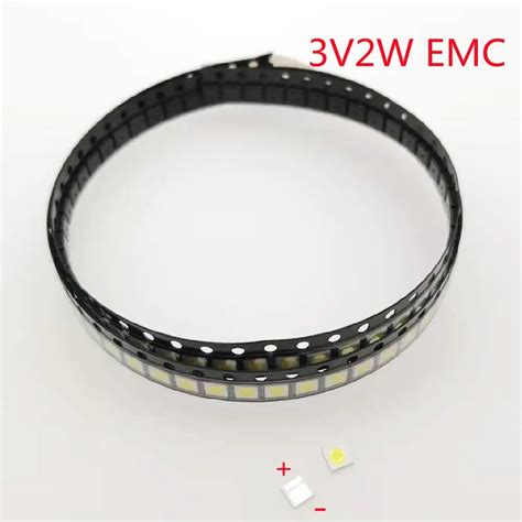 100pcs 3030 Backlight High Power LED DOUBLE CHIPS 1W 1 5W 2W 3V 6V For