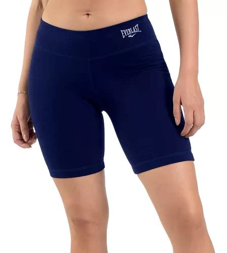 Short Deportivo Mujer Licra Básico Logo Estampado Everlast Envío gratis