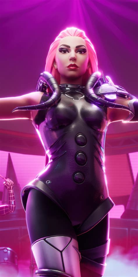 Lady Gaga Wallpaper 4k Fortnite Pink