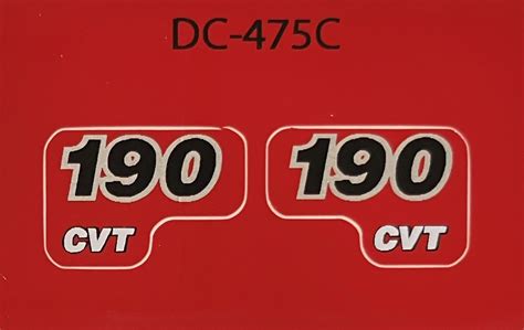 Decal Case Ih Magnum Cvt Model Numbers Dc C Midwest