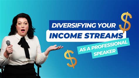 Diversifying Your Income Streams As A Professional Speaker