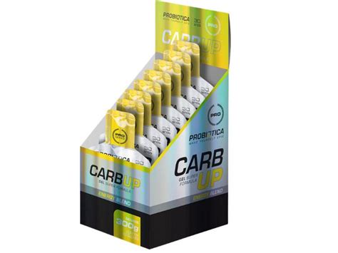 Carb Up Gel Super Fórmula Caixa c 10 sachês de 30g Probiótica