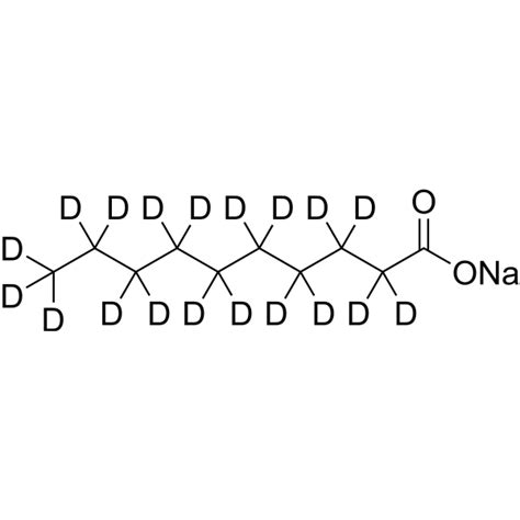 Decanoic Acid D Sodium Stable Isotope Medchemexpress