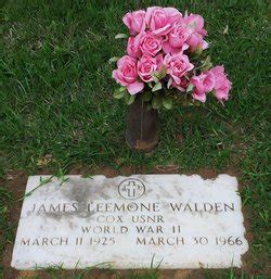 James Leemone Walden M Morial Find A Grave