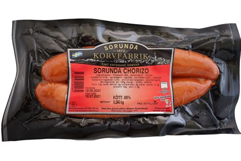 Chorizo Sorunda Korvfabrik