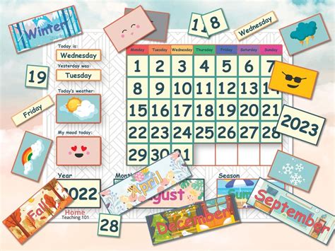 Kids Activity Calendar Printable - Etsy