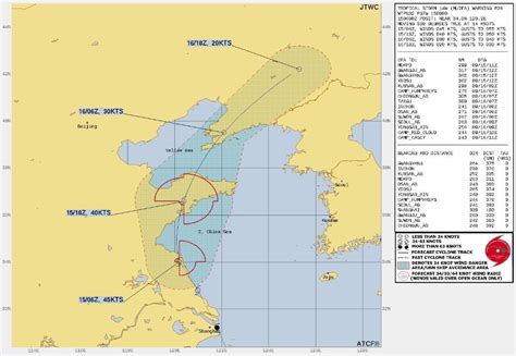 Typhoon Muifa Makes Landfall In Shanghai As The Strongest Typhoon To