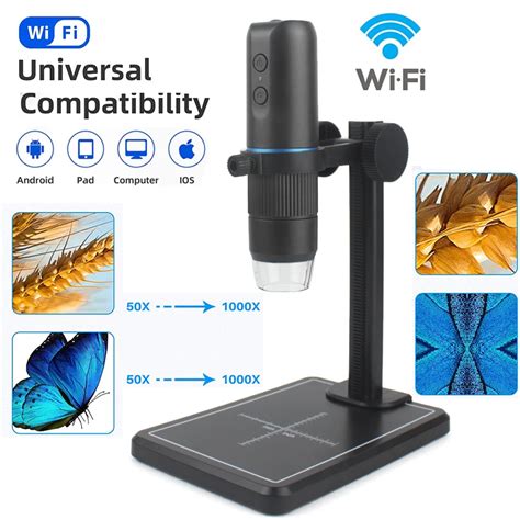 Microscope Num Rique Professionnel USB Portable WIFI HD 500 1600x Pour