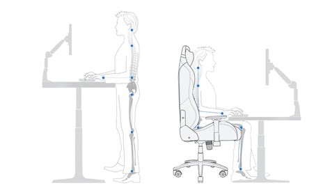 Benfits of using UVI Sit Stand Desk - Take a stand for your health!