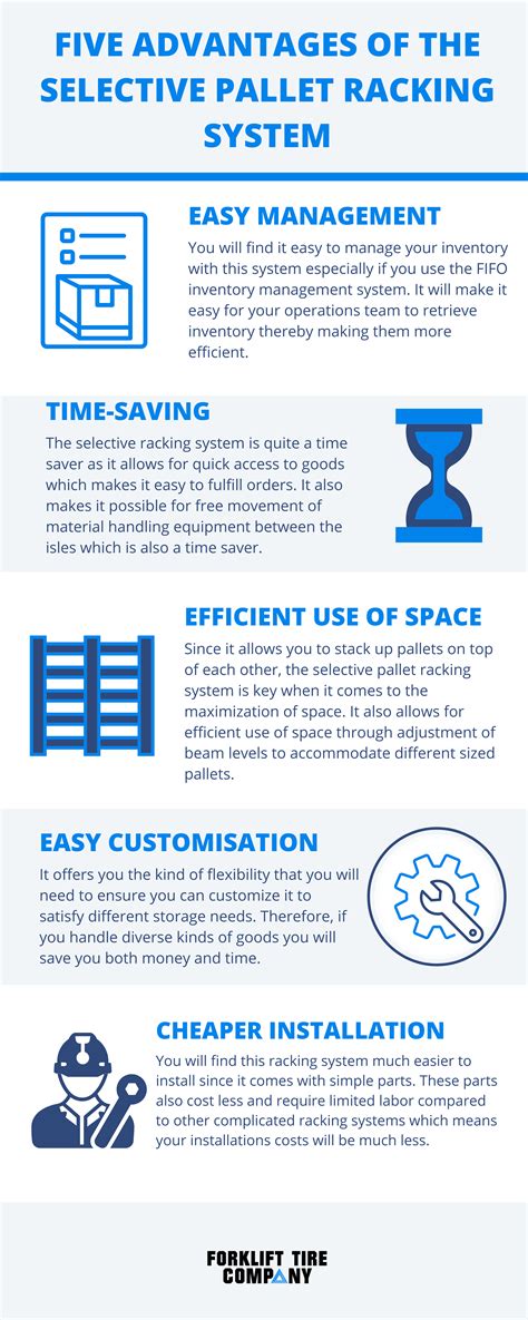 Advantages Of The Selective Pallet Racking System Forklift Tire Company