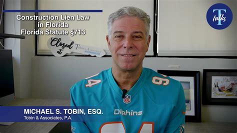 Construction Lien Law In Florida Statute 713 YouTube