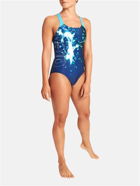 Arena W Vibration Swim Pro Back One Piece Swimming Costumes Nencini Sport