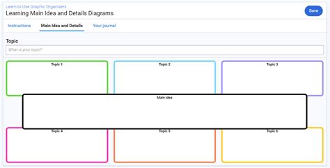 Graphic Organizer Project Tasks – myON