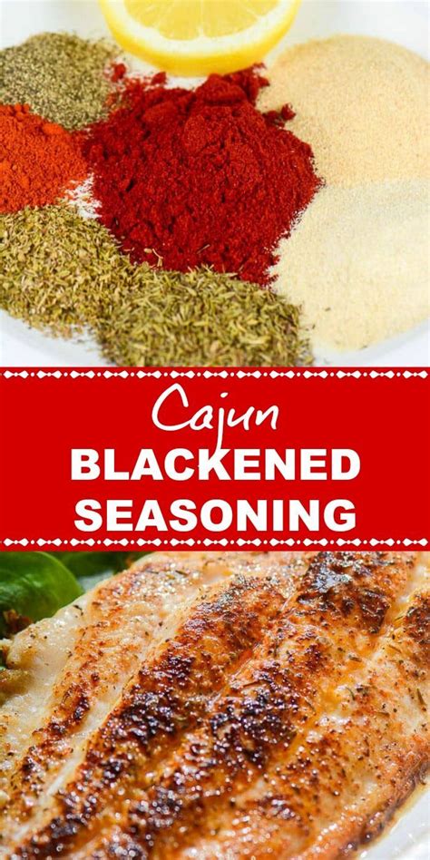 This Yummy Spicy Cajun Blackening Seasoning Recipe Is A Healthy No