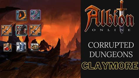 CLAYMORE Albion Online CORRUPTED DUNGEON Easy Build YouTube