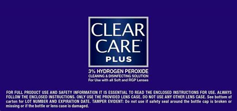 Clear Care Plus Cleaning Solution With Lens Case Twin Pack Multi 12 Oz Pack Of 2 12 Ounce