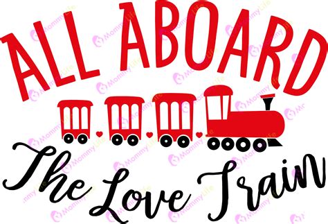 All Aboard The Love Train Svg Png Digital Download Etsy Uk