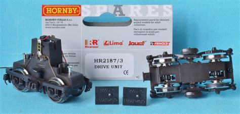 Hr Hornby Rivarossi Drive Unit Electric Loco E Baffo Blu