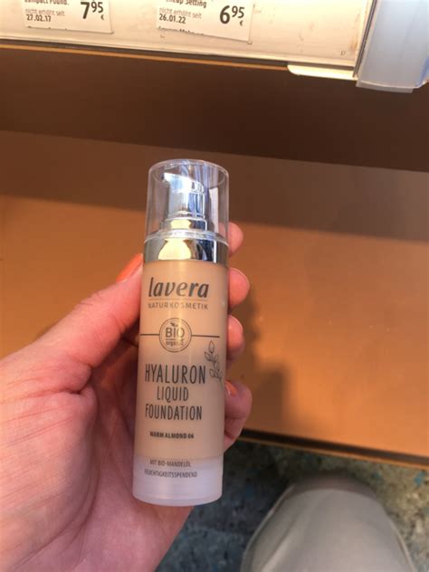 Lavera Make Up Hyaluron Liquid Foundation Warm Almond Ml