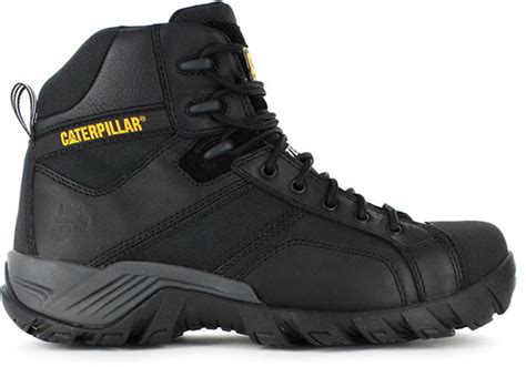 New Caterpillar Cat Argon Hi Side Zip Mens Steel Toe Worksafety Boots