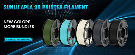 Amazon Sunlu Pla D Printer Filament No String Pla Filament