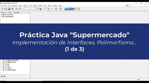 Ejercicio Java Supermercado 1 de 3 Práctica con Interfaces Java